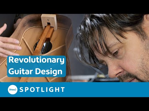 Canadian Luthier wins an International Award for his revolutionary guitar design