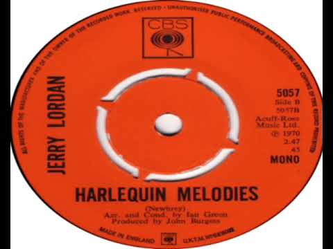 Jerry Lordan   Harlequin Melodies B Side 1970