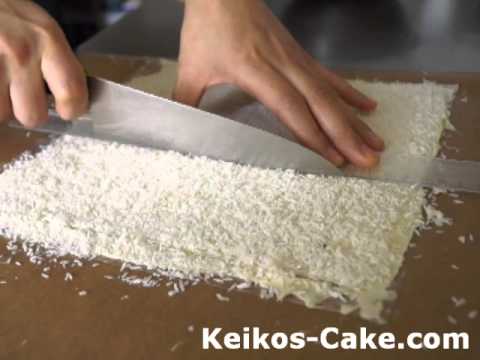 Keiko's Cake ★ Coconut Chocolate Plate ★