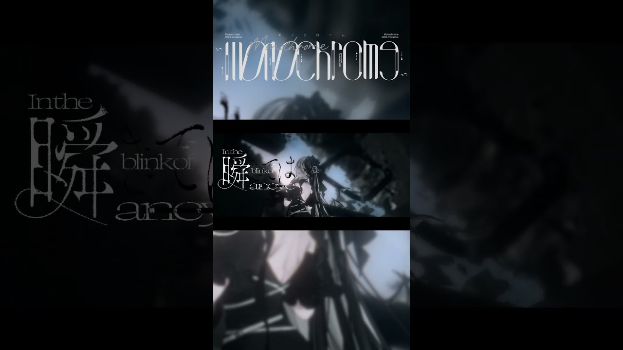 🩶輝かせてけSpotlightˎˊ˗✦    Sennzai / Monochrome【#オリジナル曲】#originalsong #sennzai #vocaduo2025 #musicvideo