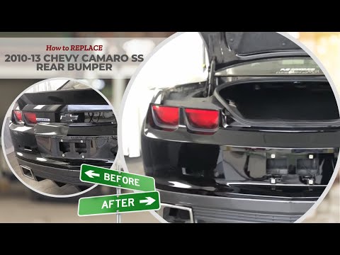 How to Replace Your Chevrolet Camaro SS Rear Bumper (2010-2013 Models) | ReveMoto Painted Car Parts