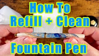 How To Refill and Clean Your Fountain Pen - Cross Fountain Pen Converter