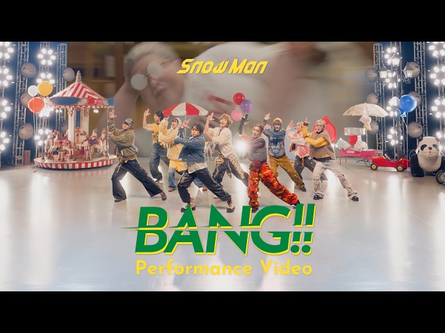 Snow Man ‘BANG!!’ Performance Video