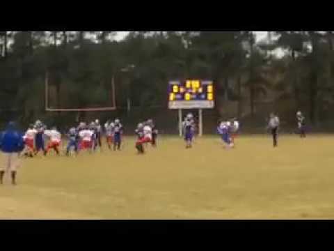 Nice run by Elijah Jamison -Terrell Lane Middle football 2016