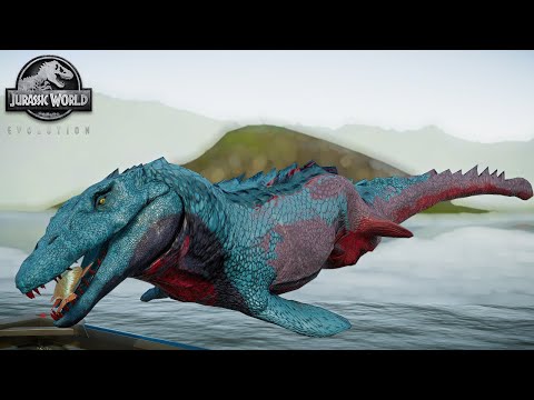 NEW MOD! MOSASAURUS - The MONSTER of SEA | Jurassic world Evolution
