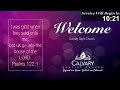 Calvary Baptist Church Union Grove NC 1/22/2023 Sunday Evening Service