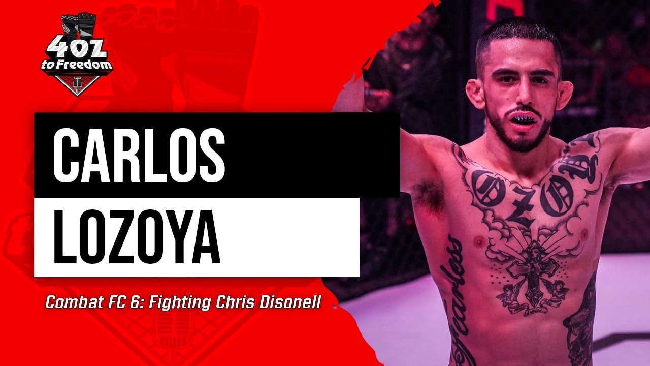 Carlos Lozoya talks upcoming fight at CombatFC, his ammy debut against Sean O’Malley, and more!