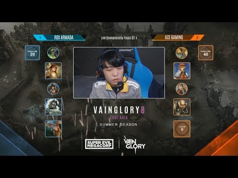 ACE Gaming vs ROX Armada Game 4 Final | Vainglory 8 EA Summer Championship 2017