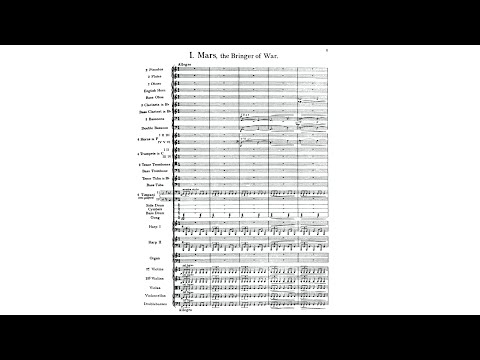 Holst - The Planets, Op. 32 [Score]