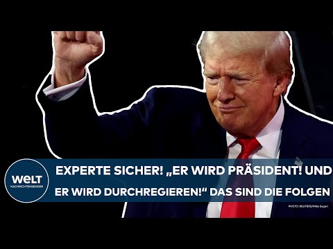 TRUMP: "Ich denke, er wird Präsident werden! Und er wird durchregieren!" Experte ist sich sicher!