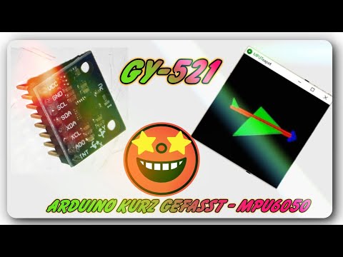 Arduino kurzgefasst - GY-521 MPU6050 Beschleunigungs- und Lagesensor