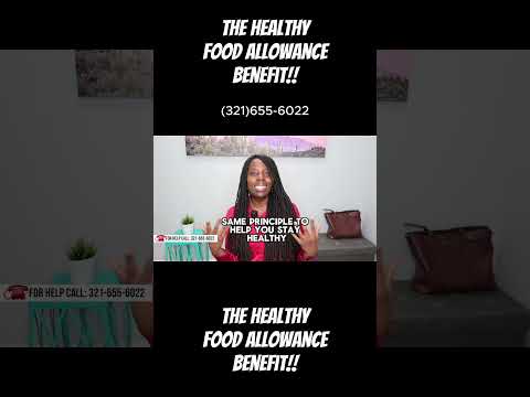 The Healthy Food Allowance Benefit #medicare #healthbenefits