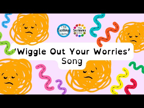 Wiggle Out Your Worries Song | Scribbles Crew Feelings Song | Emotional Literacy for Children