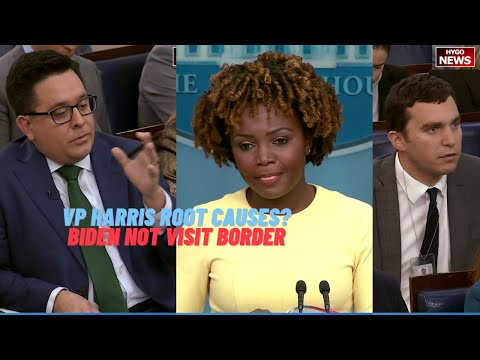 Q: VP Harris root causes result? A: Biden appreciates VP; Biden Still Has NO PLANS To Visit Border