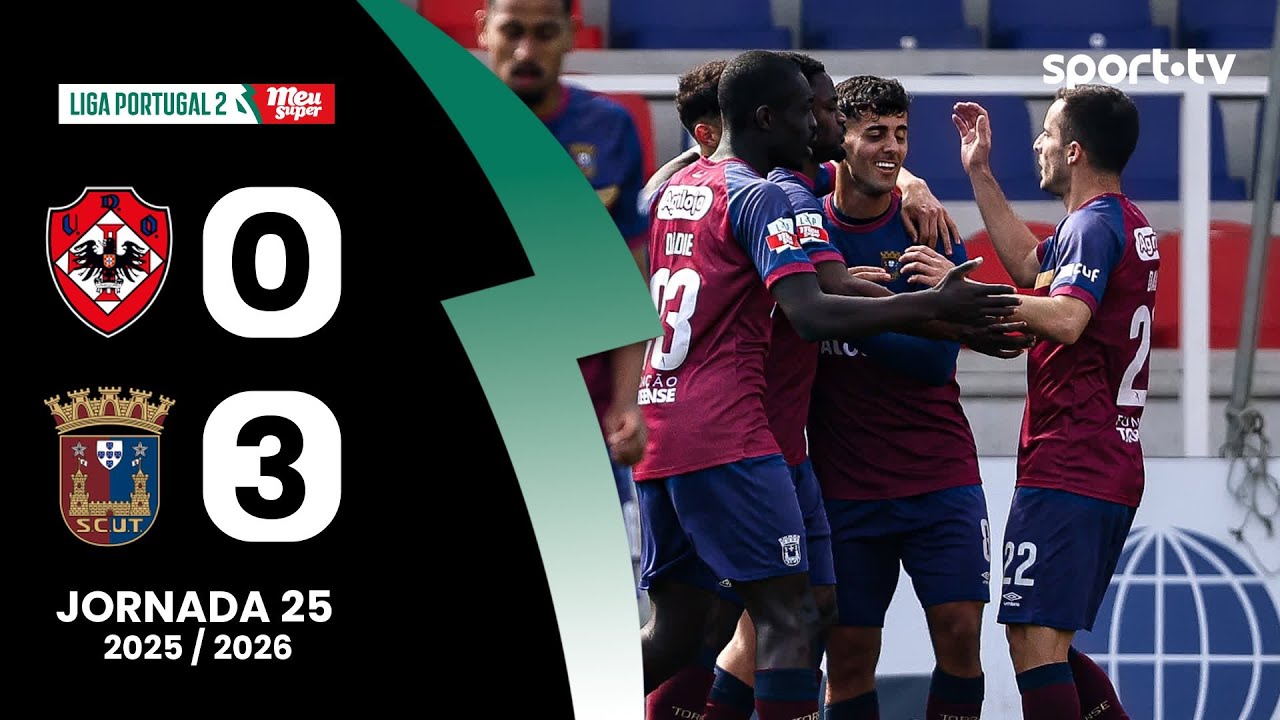 UD Oliveirense vs Torreense Highlights