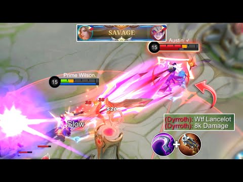 LANCELOT INSANE AGGRESSIVE ONE SHOT BUILD 2023!! | SMOOTH TURRET DIVE SAVAGE!🔥 | GLOBAL LANCELOT