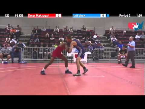 FILAJRGR: 63 KG: Omar Maknassi (Gunston WC) vs. Iurii Vovk (Polar Bear)