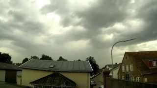 preview picture of video 'GoPro Zeitraffer - Unwetter Barmstedt'