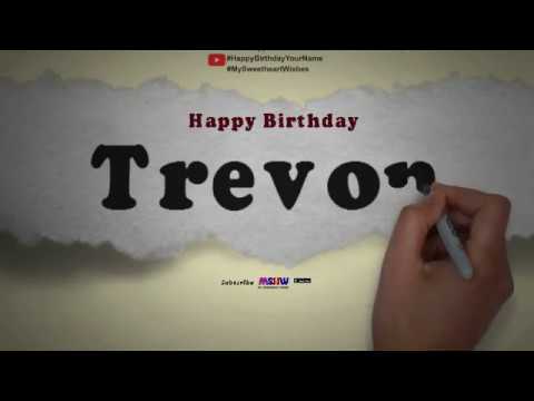 Happy Birthday Trevon | Whatsapp Status Trevon
