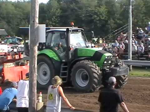 Deutz Fahr M650 pulling St-Samuel 2015 part1/2