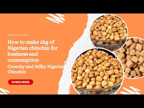 How to make 2kg Nigerian chin-chin for business and consumption | Crunchy and Milky chin-chin recipe