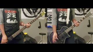 Anti-Flag - Rank-N-File - Guitar and Bass Cover (Tabs in description)