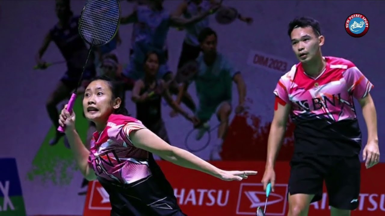 Hasil Singapore Open 2023 - Rinov/Pitha Menangi derbby atas Praveen/Melati