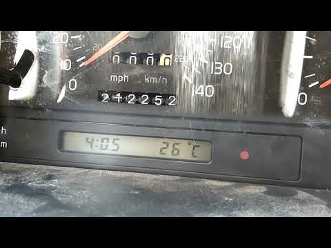 How to change the display on the Volvo 850 to show the 24 hour clock, Celsius temp, etc. - Quick tip