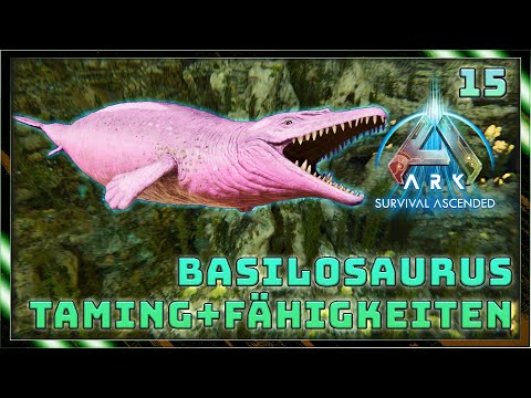 ASA Taming Guide ⭐ 15: Taming the Basilosaurus - Skills | ARK Survival Ascended | #Doctendo
