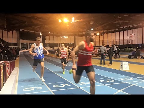 200 m SEM - Championnat départemental CJES, Eaubonne, 26 nov 2017