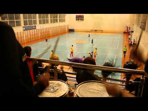 Malwee Drummers na meczu Malwee Łódź vs FC Toruń