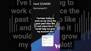 Johnny Cash - Hurt(COVER)#fypシ #fyp #shorts #shortsfeeds #viral #coversong #johnnycashcover