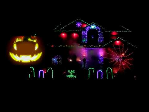Halloween Light Show 2014