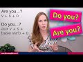 Do You Or Are You English Grammar Lesson