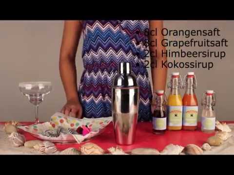 How to make a Flamingo Mocktail