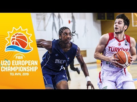 Turkey v Great Britain - Full Game - FIBA U20 European Championship 2019