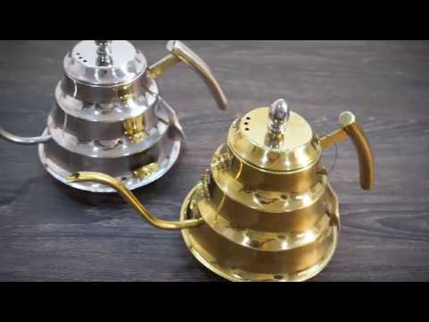 Kettle Stainless Steel Silver | Teko Leher Angsa KC-12S on Youtube
