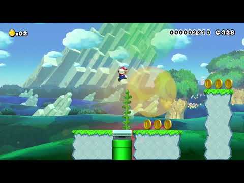 The lost levels(5-2)byAlessio'08 by Nasetto BG - Super Mario Maker - No Commentary 1bq