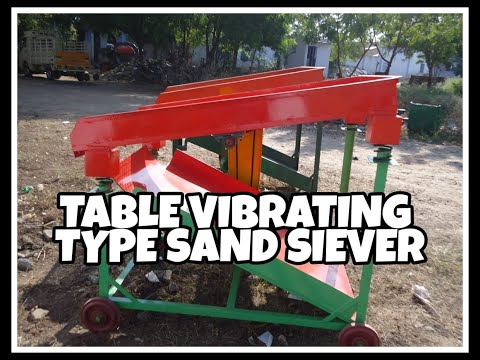 Vibratory Sand Screening Machine