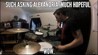 SallyDrumz - Asking Alexandria - Hopelessly Hopeful Drum Cover