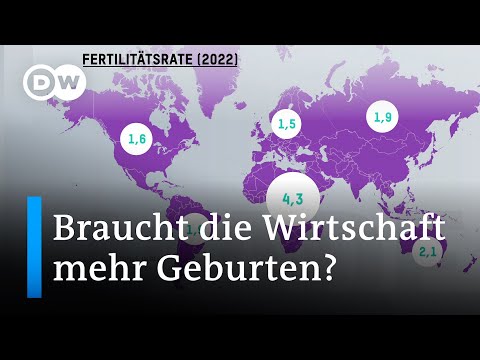 Sinkende Geburtenraten: Können in Zukunft Stellen nicht mehr besetzt werden? | DW Nachrichten