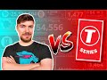 MrBeast vs. T-Series LIVE Sub Count for #1!