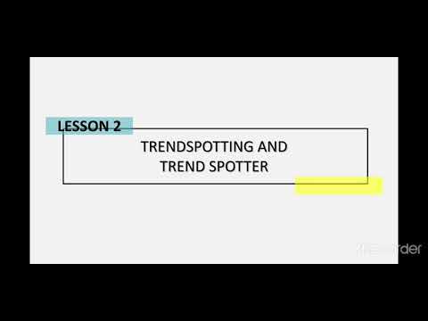 Trendspotting and Trendspotter