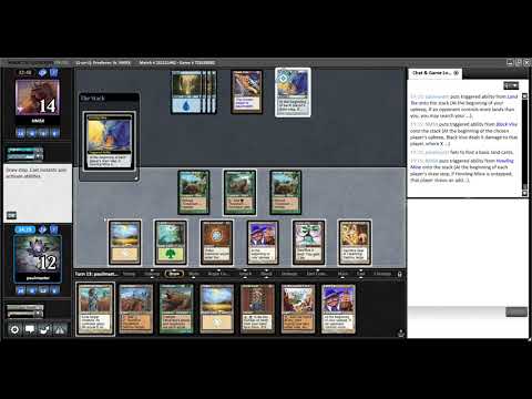 Premodern MTGO IV  - Round 3 (Terrageddon vs Stasis)