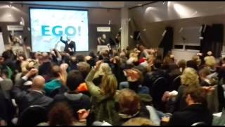 Johan Driessens tijdens Pre-Meeting Tony Robbins UPW