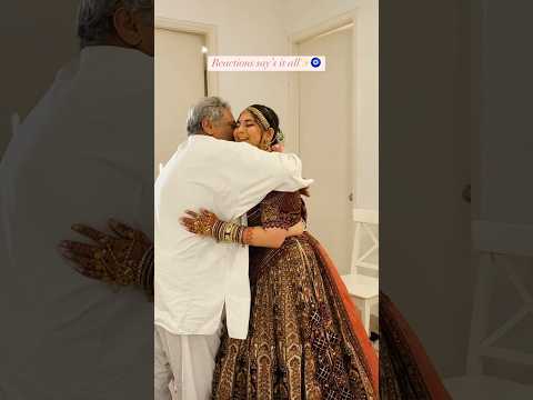 baba me teri malika tukda hu tere dil ka🥺🫂💗 #braidal #wedding #weddingceremony #papa