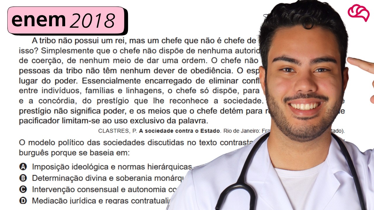 Resolução em Vídeo — Questão 48 ENEM 2018
