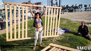 Daisy, the Venice Healer, Builds Her Sixth Tiny Home on Venice Beach for Yoga and Healing