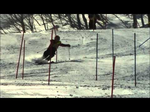 苗場スキースクール　レーシング・ブログ : 全国高等学校スキー大会男子GS＆SLレッスン動画