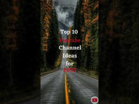 Top 10 Youtube Channel Ideas for 2023 #youtubeshorts